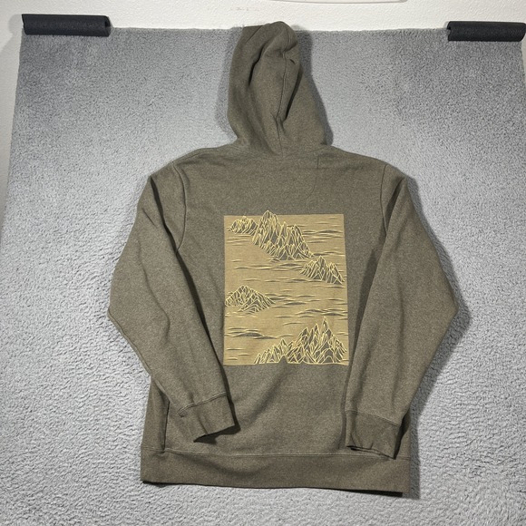 Patagonia Men's L / Women's XL Green Uprisal Hooded Sweatshirt Hoodie *Read - Picture 6 of 10